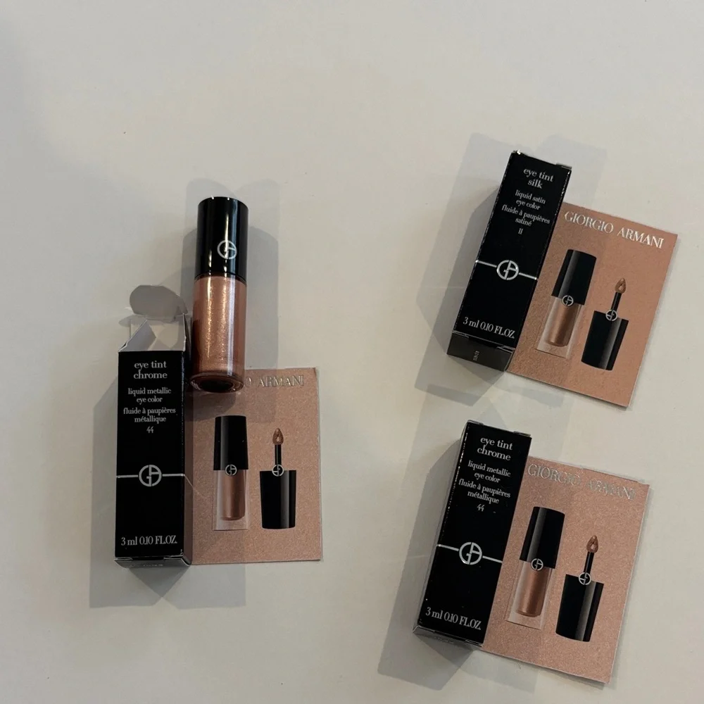 Giorgio Armani Eye Tint Liquid Eyeshadow - (44 shade) x 3 tubes